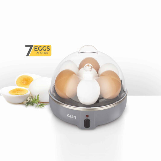Egg Boiler Boils 7 Eggs, 1 Poaching Cup, Auto shut Off, 350W (3040EB7)