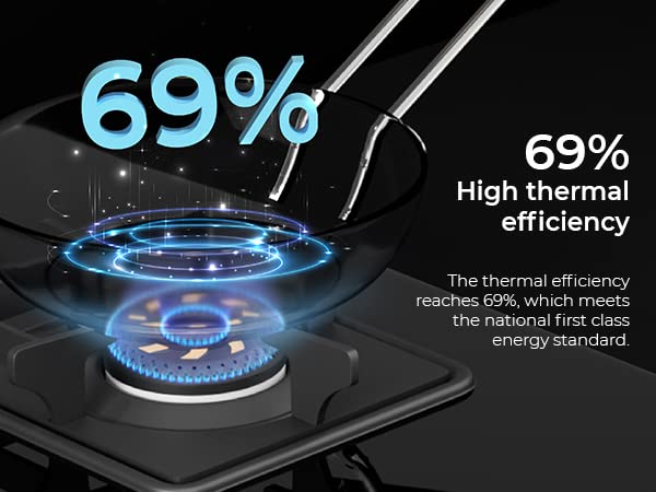Sunshine Storm - Aircross 4 Burner | Ultra Slimmest 4 Burner Gas Stove | Tempered Glass, Forged Brass Burner, 360°Rotating Brass Gas Nozzle | Manual Ignition | LPG Ready & PNG Compatible (Premium - Black)