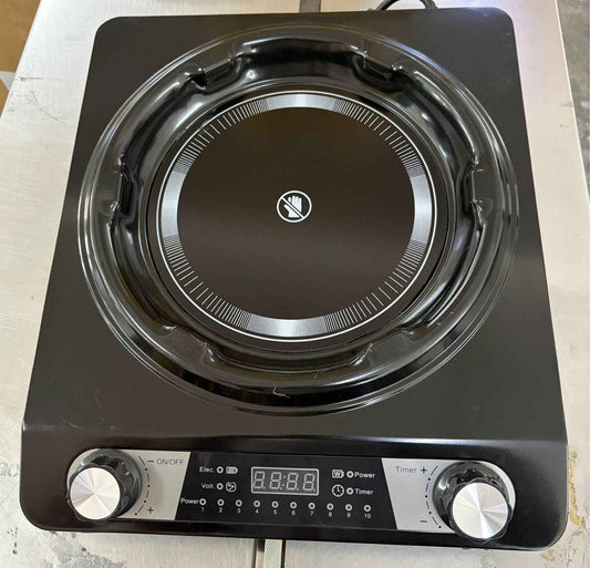 Kitchen Etto Commercial Infrared Induction Cooktop for Heavy Duty Cooking 3500 Watt