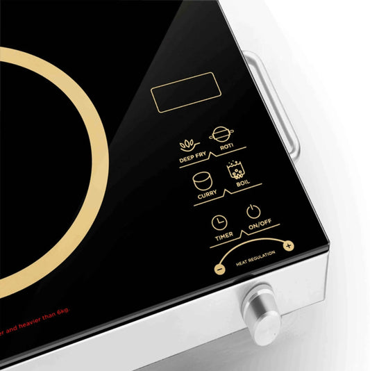 Orient Electric 2200 W Infrared Induction Cooktop Touch Panel (Black, Sizzle , IRSZ22SBD)
