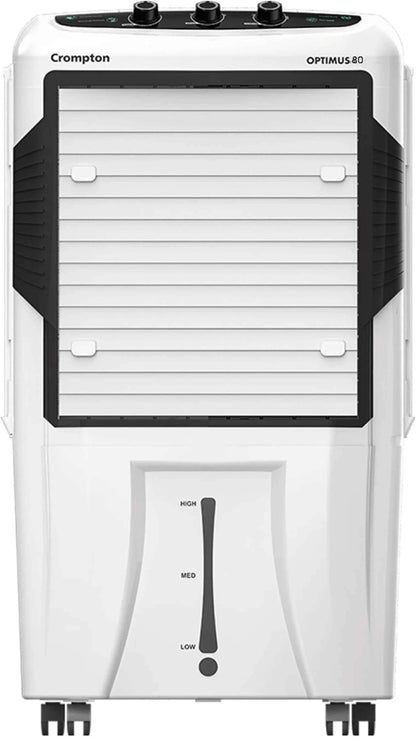 Crompton 80 L Desert Air Cooler (White & Black, Optimus 80ltr Desert Air Cooler)