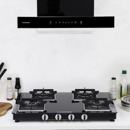 Sunshine Sunshine Storm Aircross Ultra Slimmest 4 Burner Gas Stove - 4 Burner