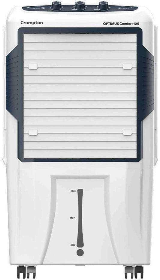 Crompton 100 L Desert Air Cooler (Black, White, ACGC- OPTIMUS100)