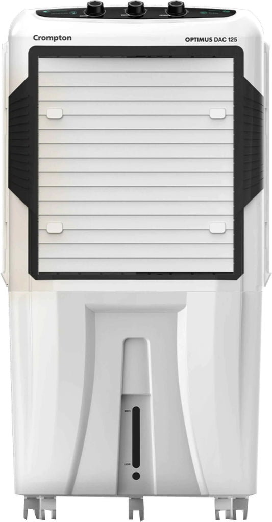 Crompton 125 L Desert Air Cooler (Black and White, ACGC-OPTIMUS125