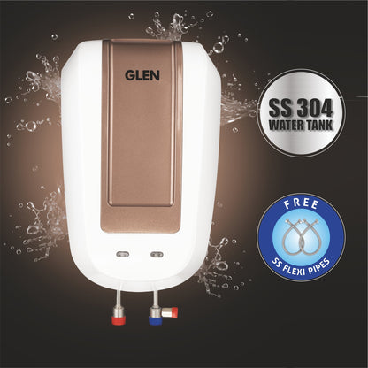 Instant Water Heater 5.5 Litre 3000W, 6.5 Bar Pressure, Stainless Steel 304 Water Tank, ISI (WH-7050INWH5L3K)