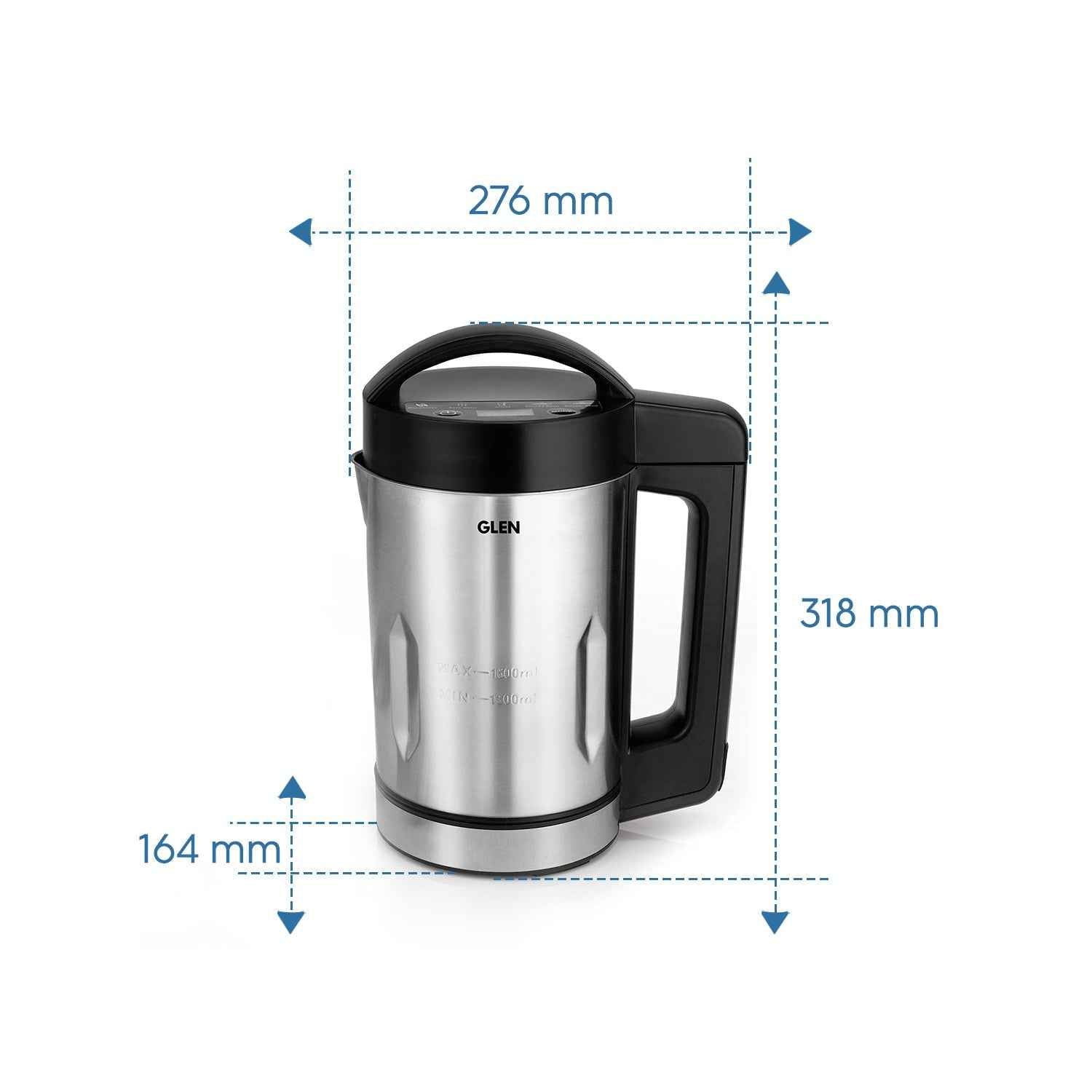 Automatic Soup Maker, 1.6 Litres, Automatic Blending & Heating, 5 Preset Cooking Functions 1040W (SA-3003SM)