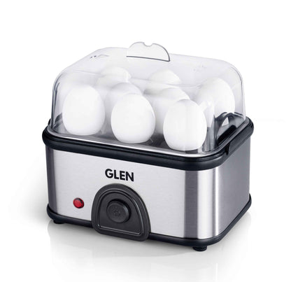 Egg Boiler Steamer Boils upto 8 Eggs Auto shut Off, Push Button Start 350W (SA3036EBS)