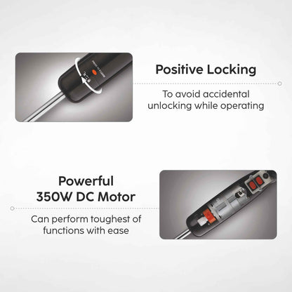Electric Turbo Hand Blender Chopper 350W - (SA4063HBCH)