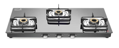 Sujata Sujata Classic Gas Stove | 9 Years Warranty | 4 Burner Stove | Gas Stove 4 Burners Glass Top, SABAF, ISI Certified,...