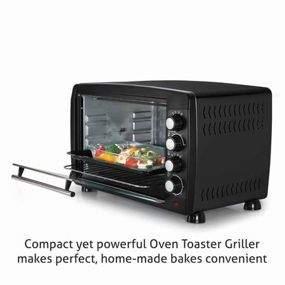 Oven Toaster Griller (OTG) -48 Litres, Full Back Convection, Motorized Rotisserie, 2000W - Black (5048RC)