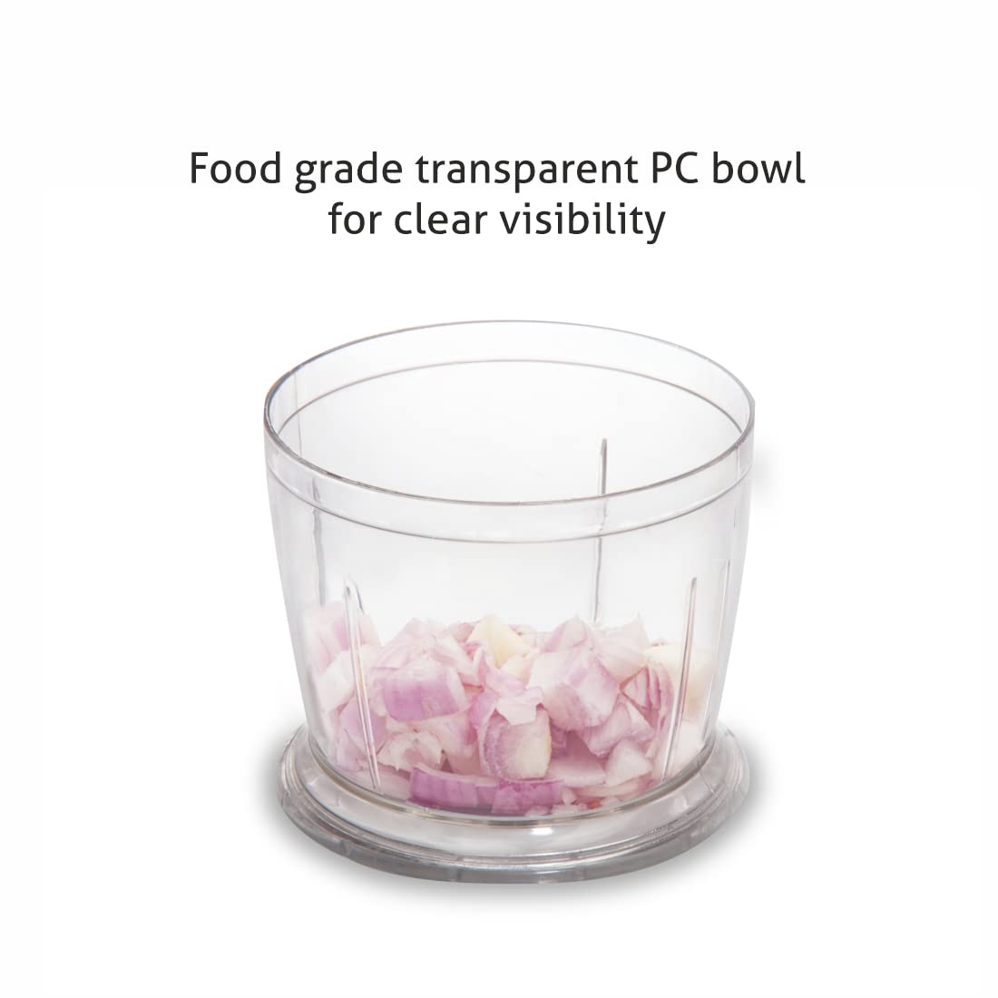 Glen GL 4043 MC Mini 400ml Electric Chopper 250W, White (2 Years Warranty) Kitchen Etto