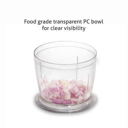 Glen GL 4043 MC Mini 400ml Electric Chopper 250W, White (2 Years Warranty) Kitchen Etto
