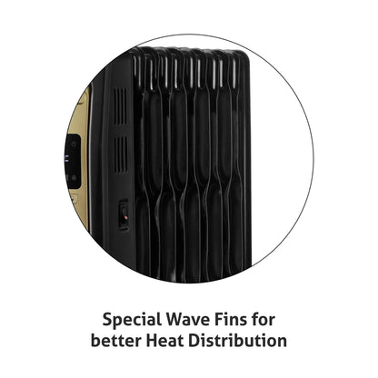 Electric Oil Filled Radiator Room Heater Digital with 9/11/13 Fin - HA7013DOR