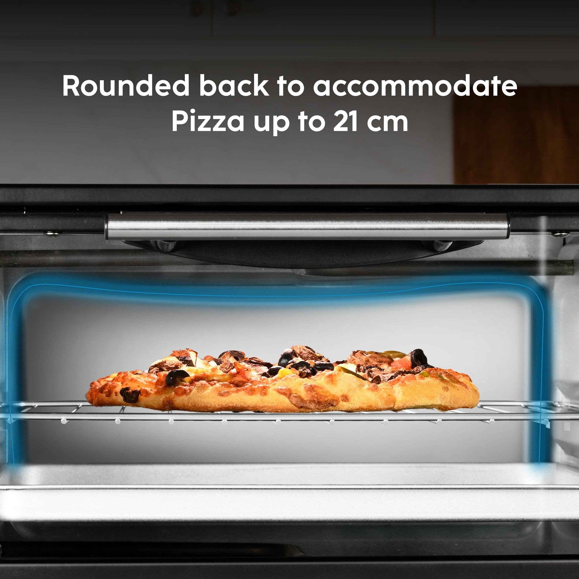 Oven Toaster 9 Litre 800W SS Heating Elements 30 Minute Timer - Black (SA5009E)