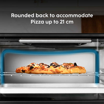 Oven Toaster 9 Litre 800W SS Heating Elements 30 Minute Timer - Black (SA5009E)