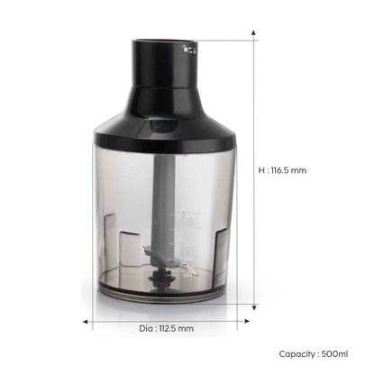 Electric Turbo Hand Blender Chopper 350W - (SA4063HBCH)
