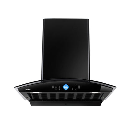 Glen Auto Clean Chimney with LCD Display, Heat Sensors and BLDC Motor 1600 m³/h - 60/76/90cm (CH6061LCDDCAC)