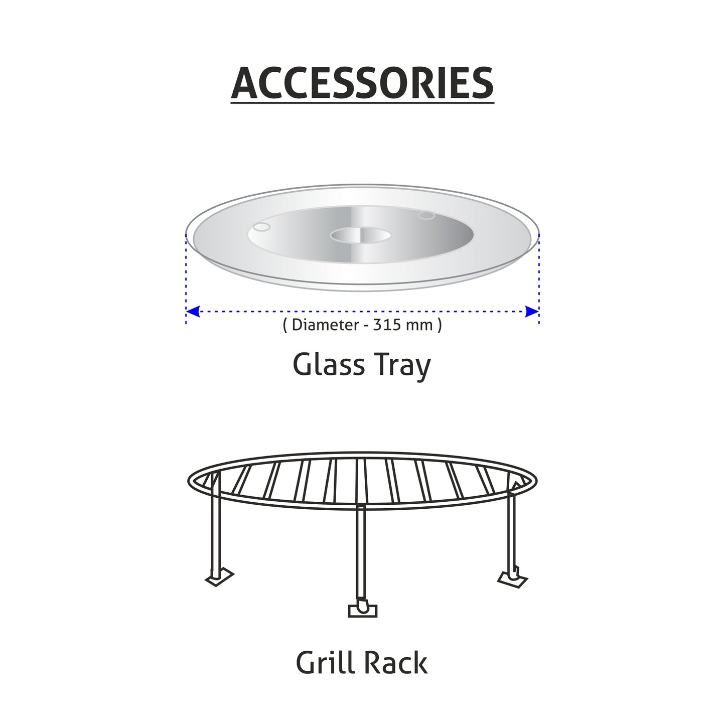 Glen Built-In-Microwave Convection with Touch Control Capacity 34 Ltr (MO-679)