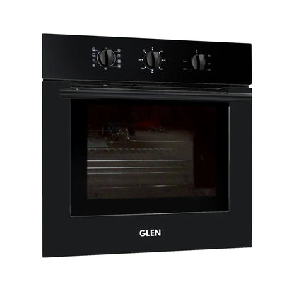 Glen Built in Oven Motorised Rotisserie Turbo Fan 78Ltr with Multi-function (660 MRT BL)