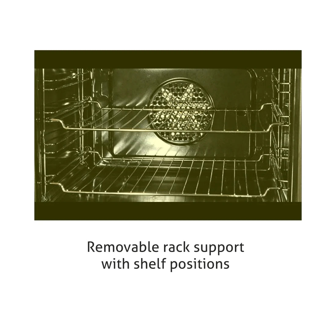 Built in Oven Motorised Rotisserie Turbo Fan 78Ltr with Multi-function (660 M RT)