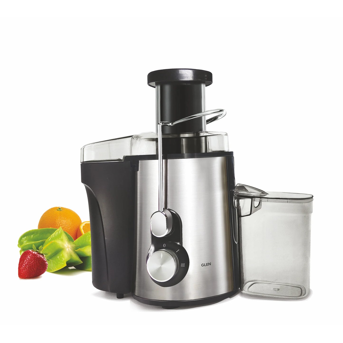 Centrifugal Juicer 600W, Full Apple Feeding Tube 600ml Juice Collector, Stainless Steel Filter (4019)
