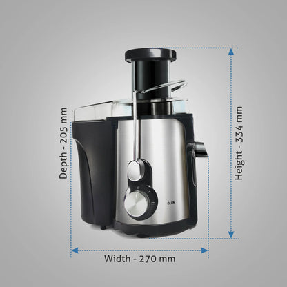 Centrifugal Juicer 600W, Full Apple Feeding Tube 600ml Juice Collector, Stainless Steel Filter (4019)