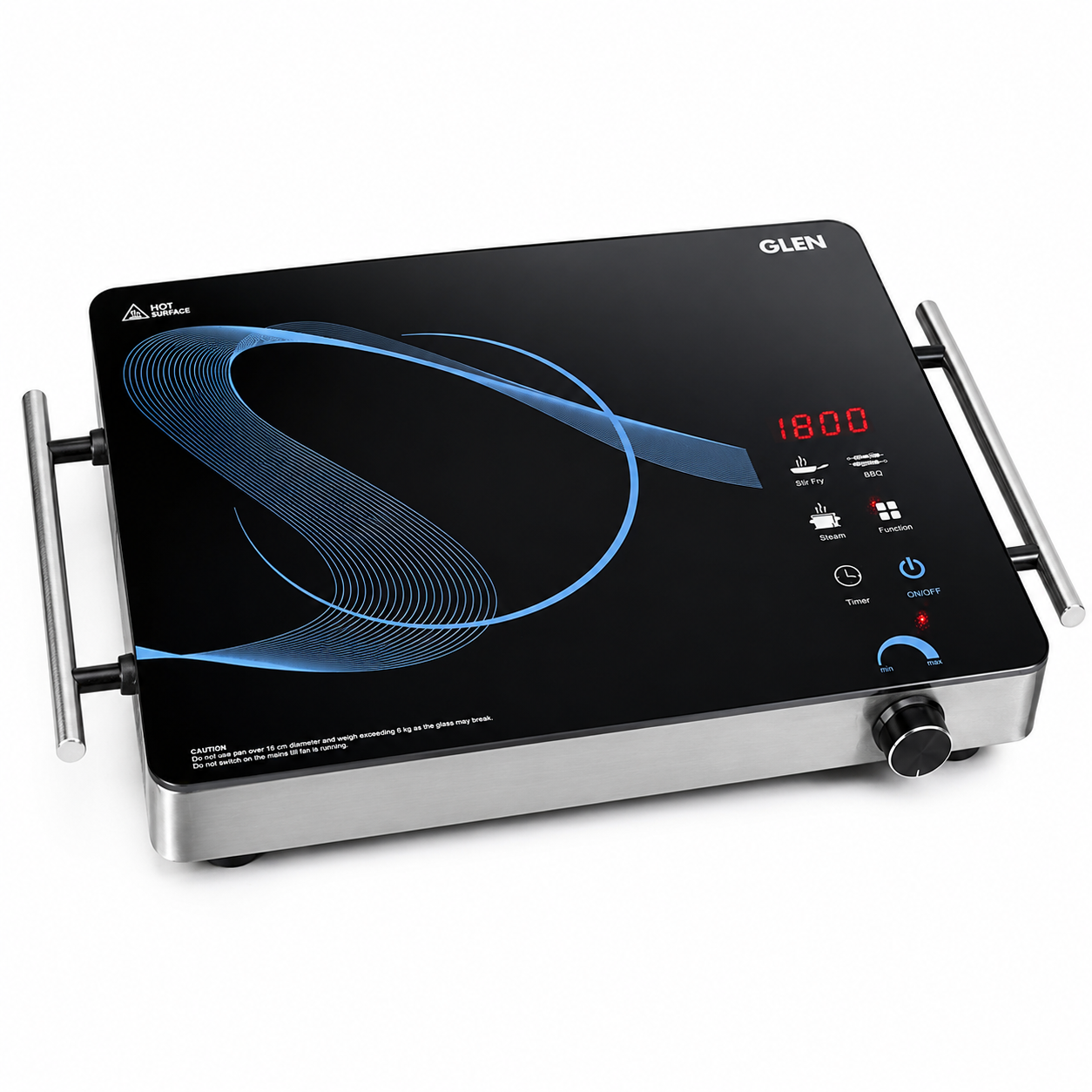 Infrared Cooktop with 3 Preset Cooking Functions 2000W- SA-3075IR