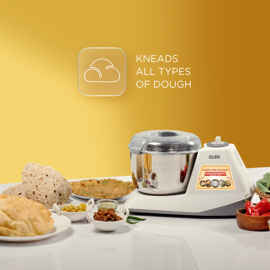 Atta Kneader Dough Maker 650 W with Hands-free kneading & 3 Litres Large SS Bowl (SA3032DM)