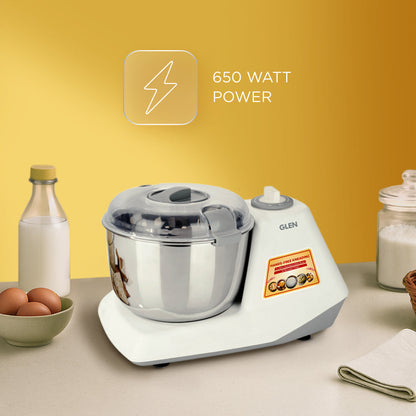 Atta Kneader Dough Maker 650 W with Hands-free kneading & 3 Litres Large SS Bowl (SA3032DM)