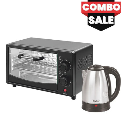 Skyline Oven Toaster & Electric Kettle Combo