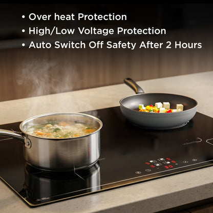 4 Zone Built in Induction Hob 9 Power Levels with Touch Control & Timer Function (BH1014IC4Z)