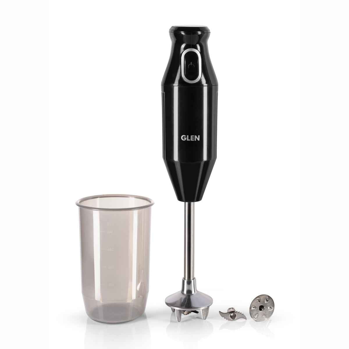 Electric Hand Blender with Stainless Steel Arm ISI 200W - Black (4049 DX)