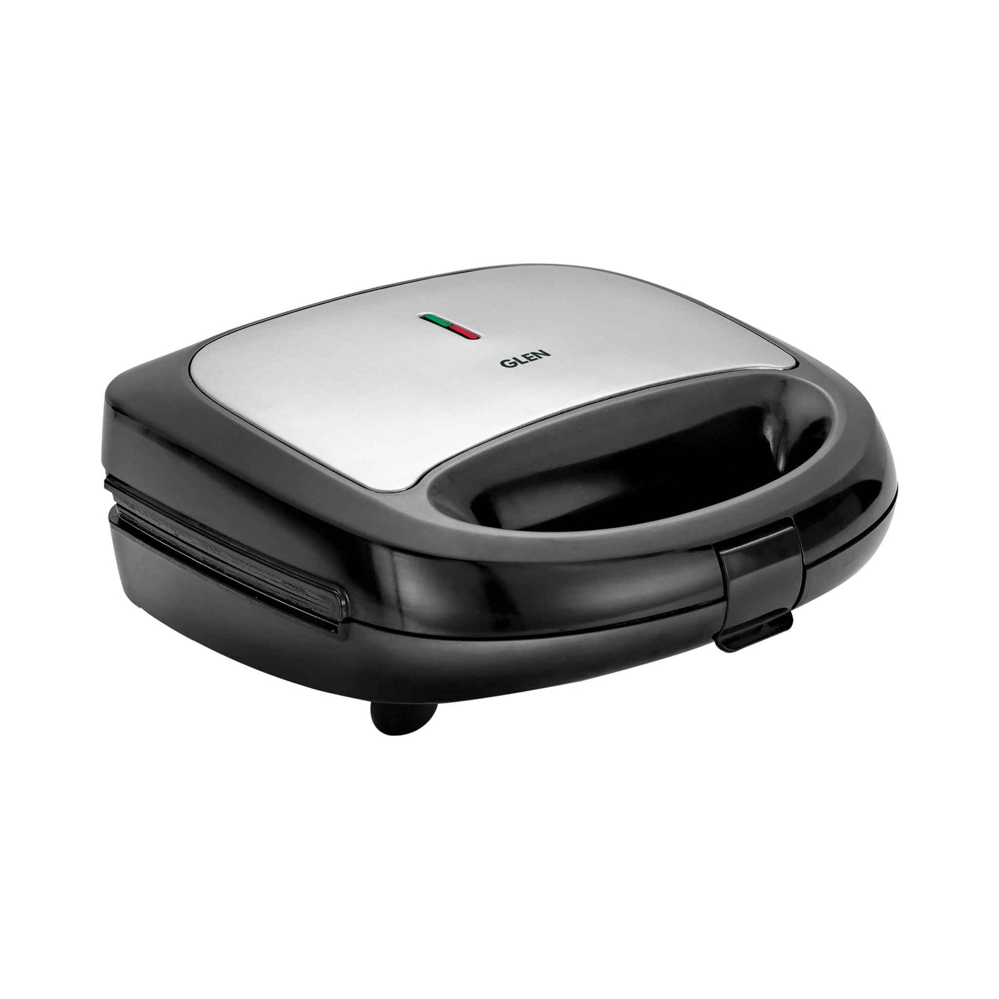 Electric Multi Snack Maker with 3 sets of Sandwich, Grill & Waffle Non-Stick Plates, 750w - Black (3022 MSM)