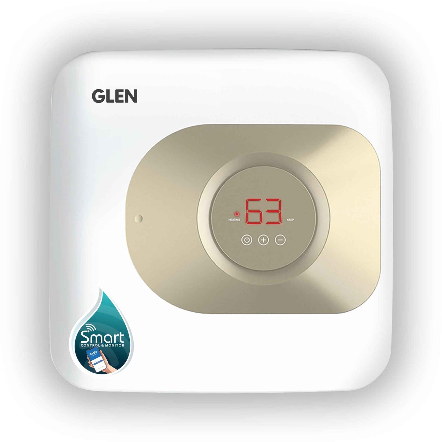 Smart Water Heater 15 Litre WiFi Enabled, Digital Control, Android App from Anywhere 2000W (7055)