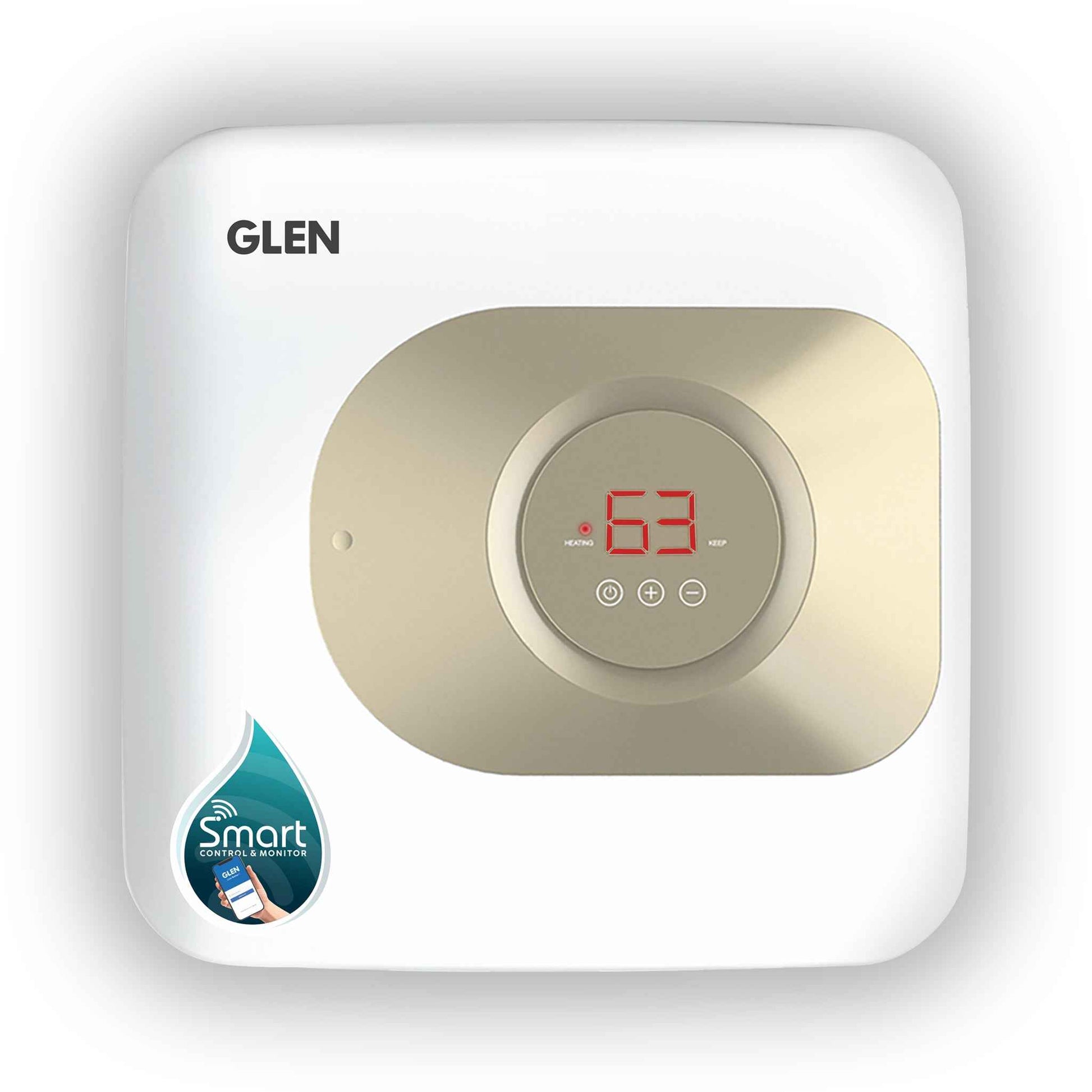 Smart Water Heater 15 Litre WiFi Enabled, Digital Control, Android App from Anywhere 2000W (7055)