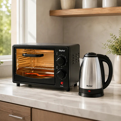 Skyline Oven Toaster & Electric Kettle Combo