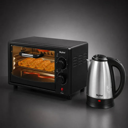 Skyline Oven Toaster & Electric Kettle Combo