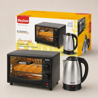 Skyline Oven Toaster & Electric Kettle Combo