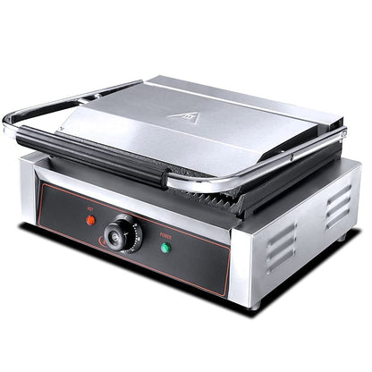 Big Sandwich Grill maker Toaster for 4 Jumbo Breads | Commercial Sandwich Griller Kitchen Etto