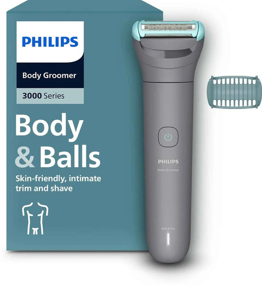 PHILIPS BG3470/15 Fully Waterproof Trimmer 80 min  Runtime 1 Length Settings (Grey)