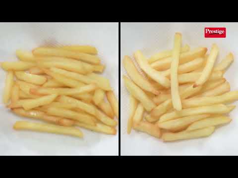 Prestige Nutrifry Digital Air Fryer 4.5L with Touch Panel, 8 Preset Modes & 1200W Power