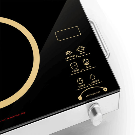Orient Electric 2200 W Infrared Induction Cooktop Touch Panel (Black, Sizzle , IRSZ22SBD)