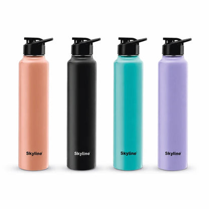 Skyline 4-Pack Stainless Steel Water Bottles